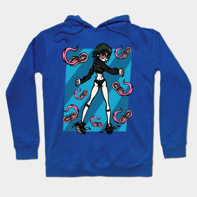 Anime cartoony 16 Hoodie by _1.art_shop